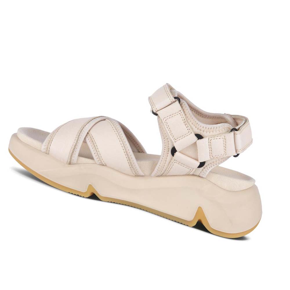 Women's Ecco Chunky Sport Sandals White | Canada 165RVD